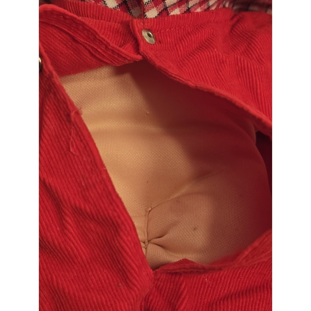 Cabbage Patch Kids 1982 Vintage Premmie Boy Doll Red Corduroy Overalls Blue Eyes - Picture 10 of 16